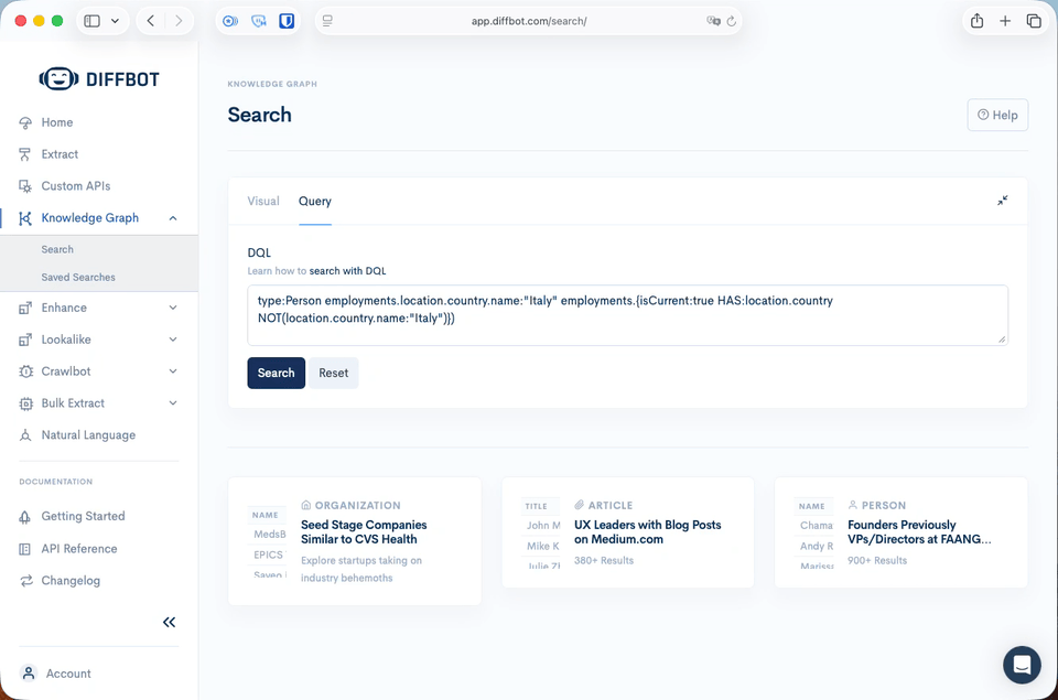 Disappearing DQL